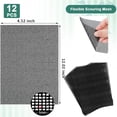 thumbnail image 2 of Tutuviw 12Pcs Flexible Scrubbing Screen for Toilet Ring Remover 11.02*4.52 Inch Flexible Scouring Mesh Pad Abrasive Cleaning Screen for Remove Carbon Rust Scale, 2 of 2