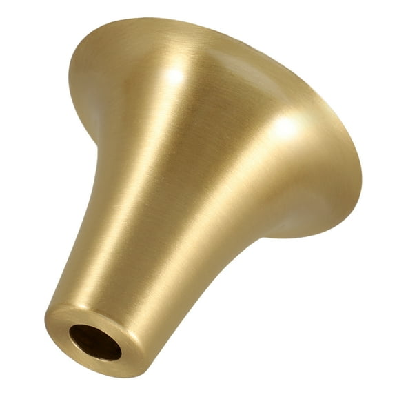 Raindrops Vintage Brass Lamp Base Cup E27 Socket Golden Trumpet Design for Home