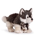 thumbnail image 2 of Wolf Mom  Pup 12 Inch, 2 of 2