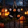 thumbnail image 4 of Roiihwy Large Halloween Bows Wreath, Pumpkin Bat Star Bows for Front Door, Black Ornament Tree Topper Bows for Halloween Indoor Outdoor Decor, 4 of 6