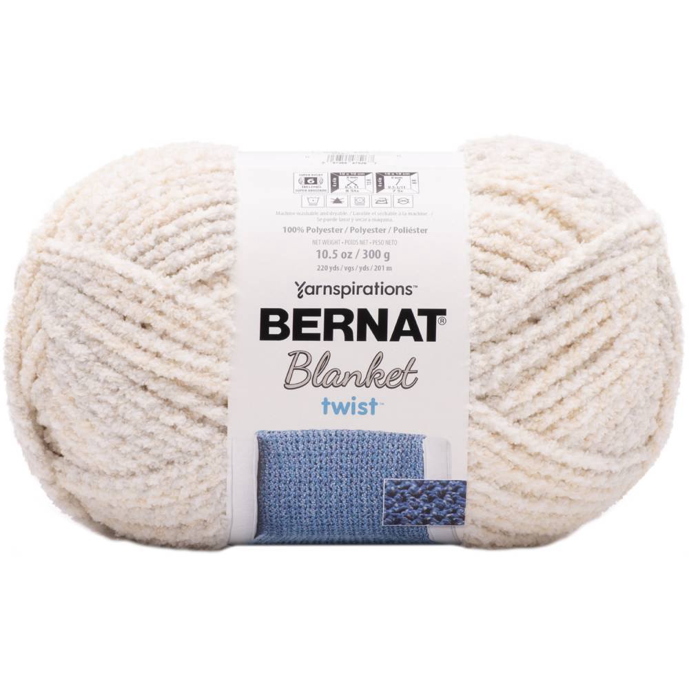 Bernat Blanket Twist YarnCream