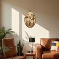 thumbnail image 5 of Canvas Wall Art Western Cowboy Cowboy Hat Boots Desert Cactus Cow Skull Southwestern Oval Framed Canvas Prints Vintage Wall Hanging Decor for Home Decorations 8.6"x11.4", 5 of 7
