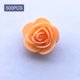 thumbnail image 5 of Mini cabezas de rosas artificiales, cabezas sin para mesa, cajas de regalo DIY, decoración Naranja BLESIY Pequeñas cabezas de rosas, 5 of 6