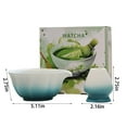 thumbnail image 3 of ZCSKFIN 2 Pcs Japanese Matcha Tea Set with Large Ceramic Bowl, Complete Kit for Traditional Tea Ceremony, Perfect for Tea Ceremonies&Gifts for Matcha Lovers, 3 of 6