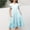 Light Blue, variant on Tdoqot Girls Swing Sundress- Casual Summer Short Sleeve Cute Flowy Dresses Black Size 12