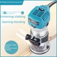 thumbnail image 4 of 220V-440V High-Power Woodworking Electric Router with Soft Start & Constant Speed Control - All-Copper Construction, Versatile for Carving, Drilling, Grinding - User-Friendly Cross-Border Power Tool, 4 of 5
