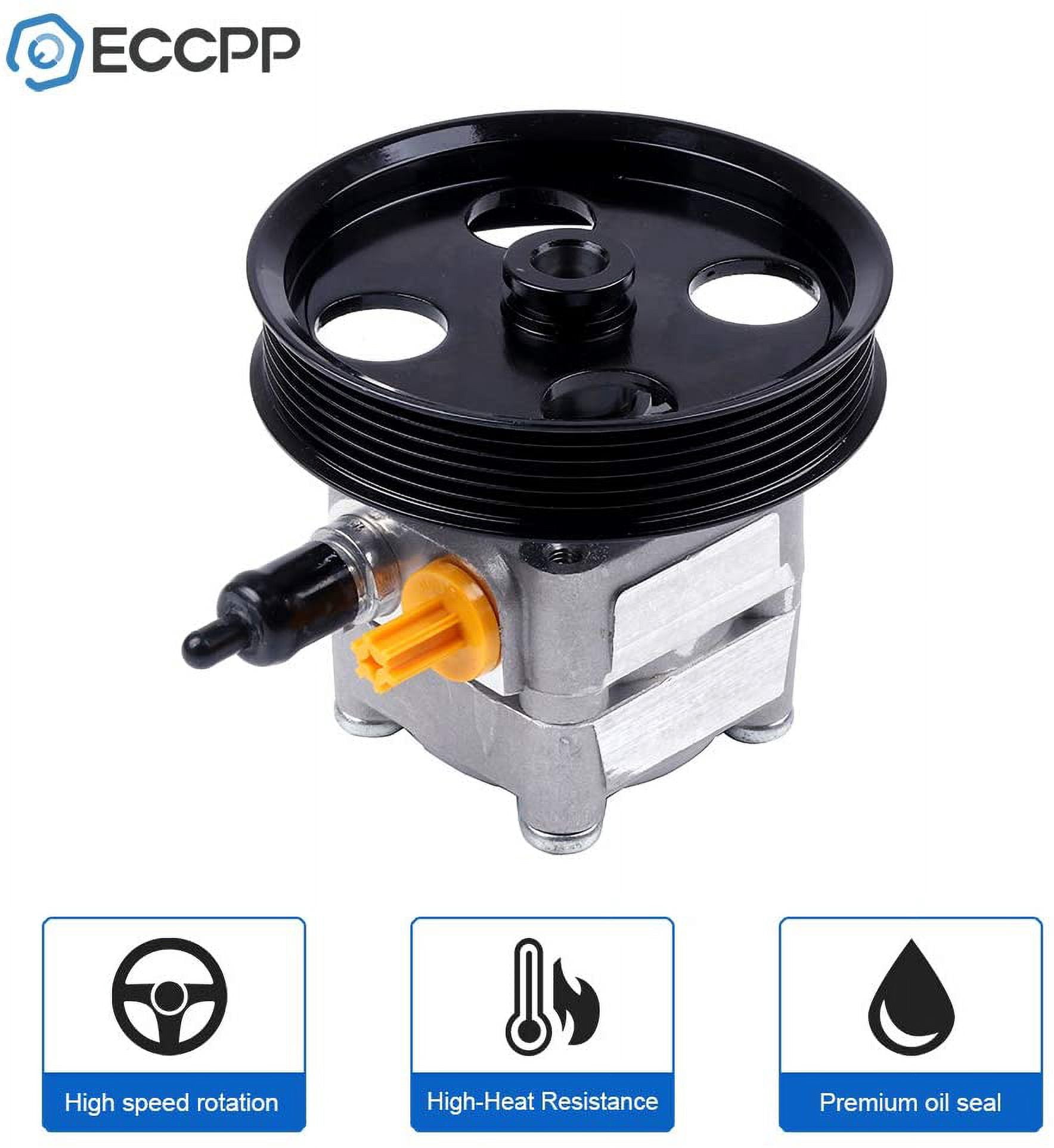 AUQDD Power Steering Pump For Volvo | Compatible With 1999-2004 C70, S60, V70, XC70, S80 Models