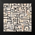 thumbnail image 2 of Smith, Hope 12x12 Black Modern Framed Museum Art Print Titled - Tribal Impression 4, 2 of 5