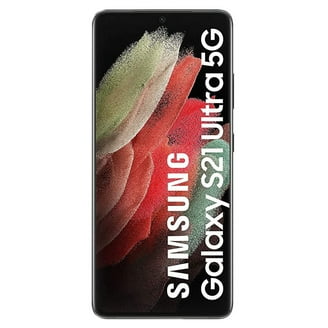 Samsung Galaxy S21 Ultra 5G, 256GB, Unlocked, Phantom Black, 108MP