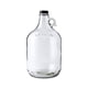 thumbnail image 1 of Botella de agua de vidrio FasTrack de 1 galón con tapa de polisello transparente, 1 of 4