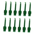 thumbnail image 2 of Almencla 12 Pieces Fishing Lure Display Clips Compact Portable Sturdy Alloy for Fly Tying Green, 2 of 8