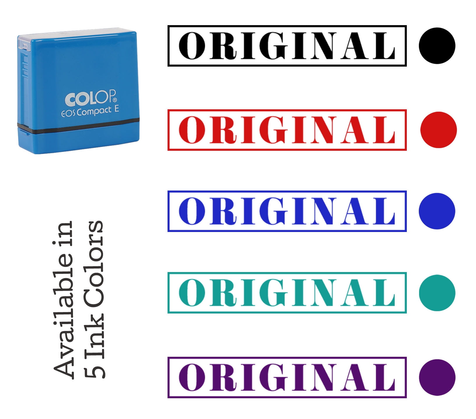 Stamp Ink Color Code