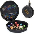 thumbnail image 1 of ENHANCE Tabletop Dice Case and Dice Rolling Tray - DND Dice Tray and Storage Holder for up to 150 D&D Dice with Rugged Exterior and Soft Protective Interior - DND Dice Case Perfect for Game Night, 1 of 9