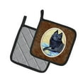 thumbnail image 2 of Carolines Treasures 7152PTHD Schipperke Sweet Dreams Pair of Pot Holders , 7.5HX7.5W, multicolor, 2 of 3