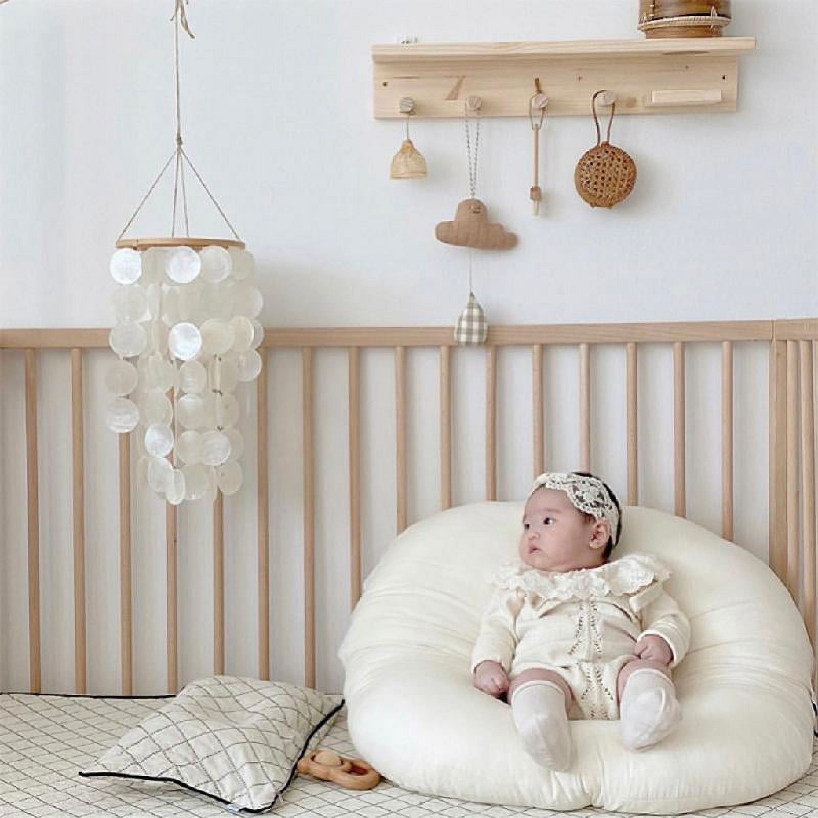 for Shell Wind Chime Room Decoration Nordic Hanging Windchimes Wall Pendant Home Office Kids Room Nursery Decor