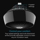 thumbnail image 3 of Ventilador circulador de aire Vornado 660, grande para toda la habitación, 25 cm, negro, 3 of 5