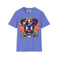 thumbnail image 6 of Boxer Glasses Pop Art Unisex Softstyle T-Shirt, 6 of 10
