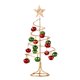 thumbnail image 1 of Artículos navideños SunyaMood, árbol de Navidad de hierro forjado con campanas decorativas, recuerdos de Año Nuevo (árbol de campanas en espiral dorado), 1 of 6
