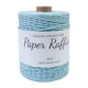 thumbnail image 1 of Cinta de papel de rafia, cuerda de papel, regalos, cintas de rafia suaves para hacer tú mismo, manualidades, crochet Azul claro, 1 of 9