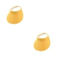 thumbnail image 2 of Guardurnaity Sombreros para el sol Gorras con clip Gorros de visera Aleros grandes Parte vacía Aire libre amarillo Type2 NO2, 2 of 6