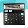 thumbnail image 3 of FONDOTIN Calculatrice de Table Noire Facile à Utiliser Calculatrice Financière Pratique, 3 of 8