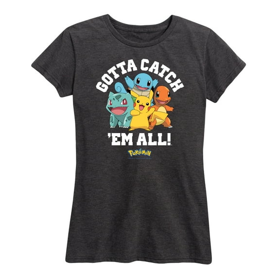 Pokémon - Gotta Catch 'Em All Group - Women's Short Sleeve Graphic T-Shirt