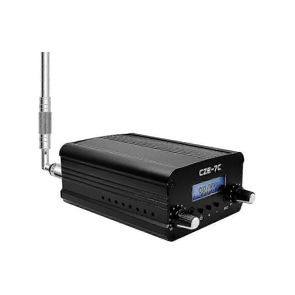 Cze-7c 7w Long Range Fm Transmitter For Drive-in Church, School ...