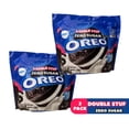 thumbnail image 2 of OREO Double Stuf Zero Sugar Chocolate Sandwich Cookies, 10 Snack Packs, 10.3 oz Bags, 2 of 5