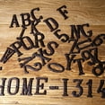 thumbnail image 4 of ZheElen Wide Application Metal Letters House Numbers Fade-Resistant And Versatile Black B17--R 1Set, 4 of 6