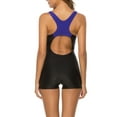 thumbnail image 6 of Womens Boyleg One Piece Swimsuits Bathing Suit with Shorts Competition Racerback Athletic Swimwear Teens Girl, 6 of 6