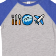 thumbnail image 4 of Inktastic Airplane Eat Sleep Fly Boys or Girls Toddler T-Shirt, 4 of 5