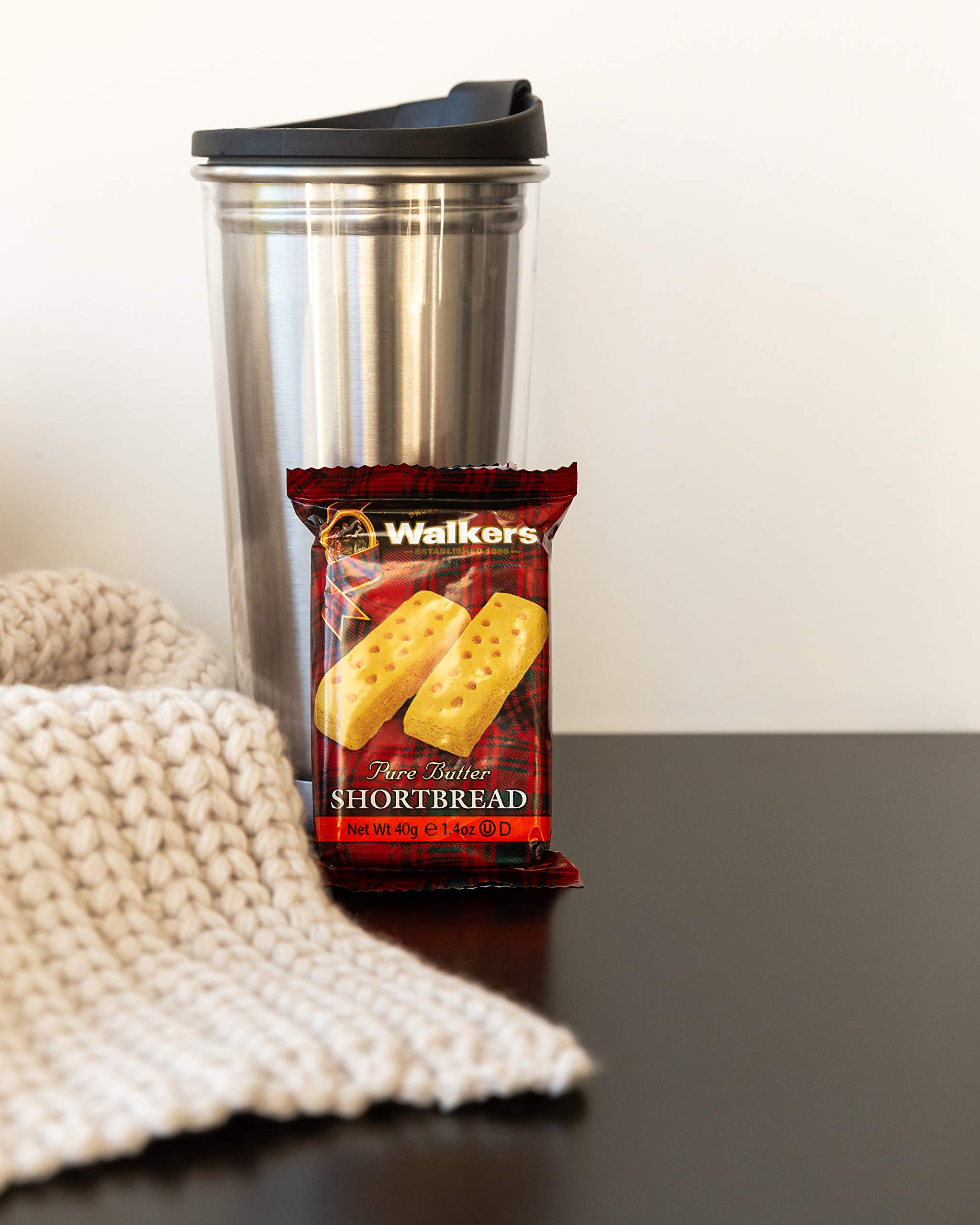 Walkers Shortbread Fingers Shortbread Cookies Snack Packs,1.4 Ounce (Pack of 24)