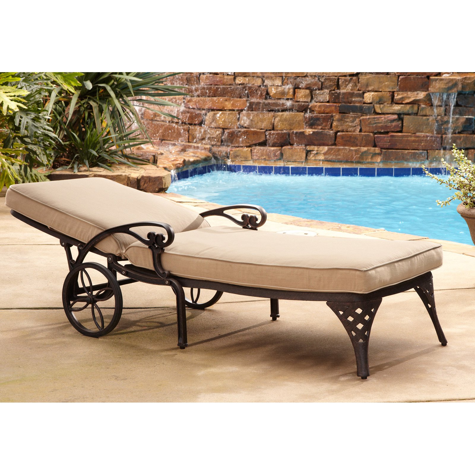 Home Styles Biscayne Outdoor Chaise Lounge Chair - image 4 of 5