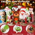 thumbnail image 3 of Cajas para Dulces de Navidad Giiffu Paquete de 54 con Ventana Transparente, 3 of 9