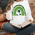 thumbnail image 6 of St. Patrick's Day Sweatshirt, Women Long Sleeve Round Neck Sweatshirt, Women's Casual St. Patrick's Day Printed Sweatshirts Tops Comfortable Crew Neck Long Sleeved Hoodie Sweatshirt, 6 of 6