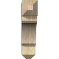 thumbnail image 2 of Ekena Millwork 4"W x 16"D x 16"H Legacy Craftsman Rough Sawn Bracket, Douglas Fir, 2 of 4