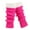 Hot Pink, variant on Ankle Socks - Retro Knitted Leg Warmers Crochet Long Boot Socks Christmas Thickened Warm Socks for Women Adult Party Dance Yoga, Socks for Women,Color: Hot Pink Size: One Size