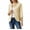 Beige, variant on Baqcunre Cardigan For Women Women'S Solid Color Nine Quarter Sleeve Casual Jacket Cardigan Top Womens Tops Sweaters For Women Beige L