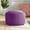 Round-Purple, variant on DREAMSIDEA Velvet Upholstered Round Storage Ottoman with Removable Lid Footrest Stool for Living Room, Bedroom, Purple