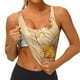 thumbnail image 3 of Fotbe Sujetador Deportivo Largo sin Aros para Mujer con Almohadillas y Soporte Medio, Transpirable y Absorbente, Camiseta Tipo Chaleco o Tank Top-Medium, 3 of 8