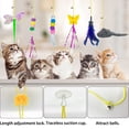 thumbnail image 4 of Cat Toys Mitubati con puerta colgante retráctil y gatito (paquete de 6), 4 of 5