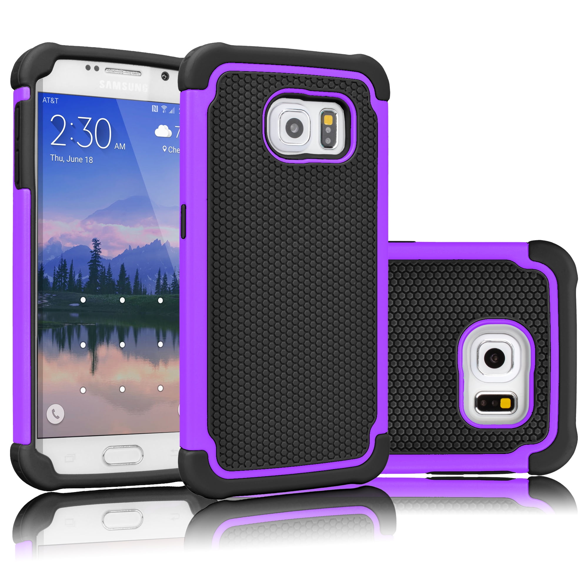 Galaxy S6 Edge Case, Samsung S6 Edge Case, Tekcoo [Tmajor Series] Shock