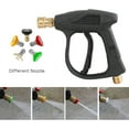 thumbnail image 6 of Sooprinse High Pressure Washer Gun,3000 PSI Max with 5 Color Quick Connect Nozzles M22 Hose Connector 3.0 TIP, 6 of 9