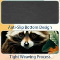 thumbnail image 4 of Raccoon Square Desk Pad Mouse Mat Gaming Mousepad, 8.3x9.8 Inch, Non-Slip Rubber Bottom, Printed, Suitable for Office and Gaming, 4 of 6