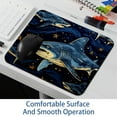 thumbnail image 6 of Shark 8.3x9.8 Inch Square Printed Desk Mat Mouse Pad for Office and Gaming, Non-Slip Rubber Bottom, 6 of 6