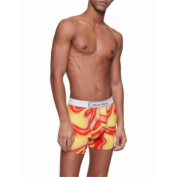 Calvin Klein Men's Underwear Reimagined Heritage Pride Boxer Brief, Sz S