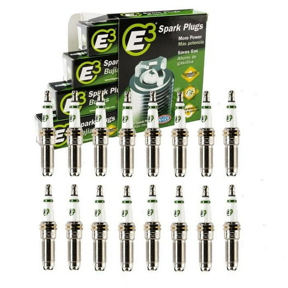 16 pc E3 Spark Plugs compatible with Dodge Charger 6.4L V8 2017-2021