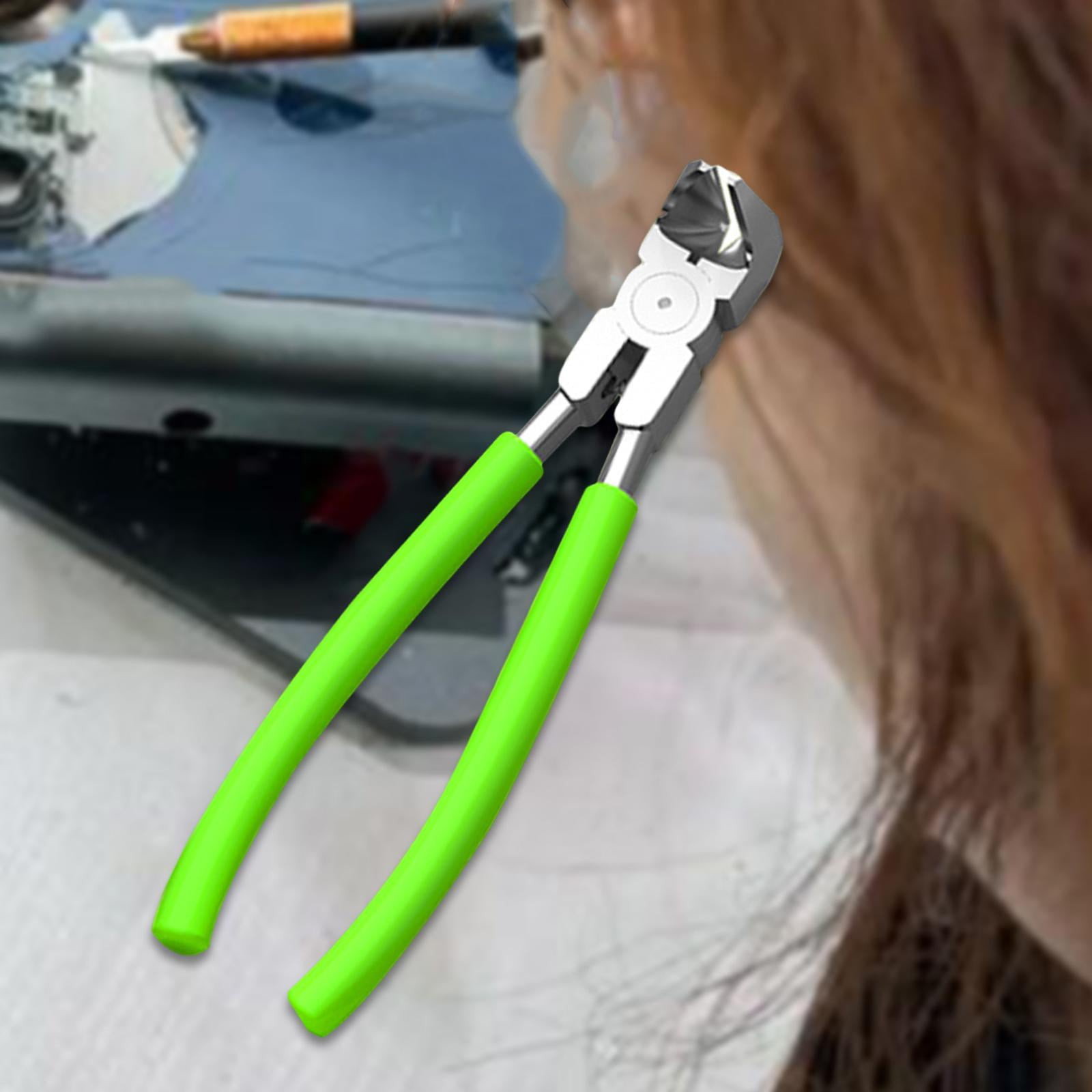 Wire Cutter Flush Pliers Hand Tool Made with Heavy Duty Alloy Steel for Cutting Soft Wires Zip Ties and Crafts
