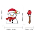 thumbnail image 2 of NIZELUK Clearance Santa Claus Elf- Wiper Sticker Removable Rear Windshield Wiper Sticker Car Sticker Fall Savings Clearance Sales Today Deals Prime, 2 of 2