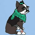 thumbnail image 3 of CafePress - Hipster Boston Terrier Light T Shirt - Men's Classic Graphic T-Shirt, 3 of 4